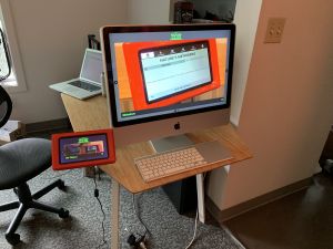 CLIO Exhibit running on a 2008 iMac