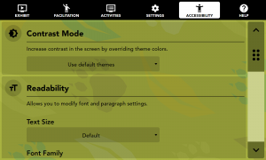 CLIO Settings menu.png