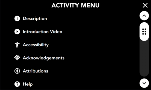 Activity Menu